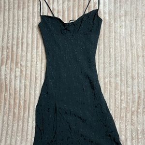 Forever 21 Black Spaghetti Strap Dress